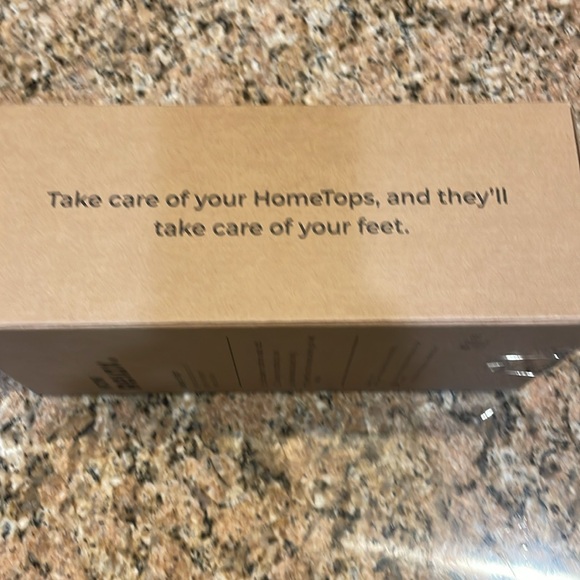 HomeTop Women’s Cozy Gray Slippers with White Plush Faux Fur Trim - Picture 10 of 10